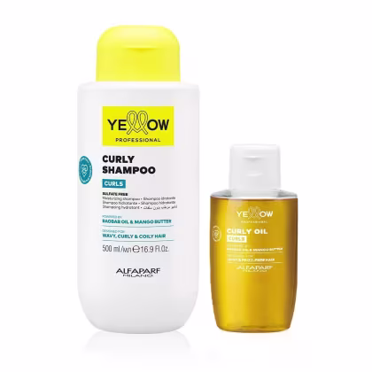 Imagem do produto Kit Yellow Curls - Shampoo 500ml + Óleo 100ml