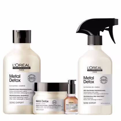 Imagem do produto Kit L'Oréal Professionnel Metal Detox Quarteto for Home (4 Produtos)