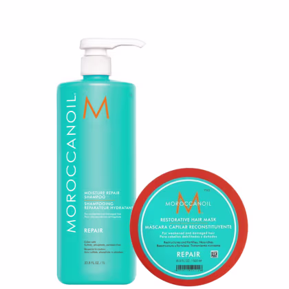 Imagem do produto Kit Moroccanoil Repair - Shampoo 1L + Máscara Capilar 500g