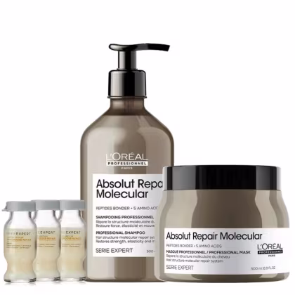 Imagem do produto Kit L'Oréal Professionnel Absolut Repair Molecular Protein (5 itens)