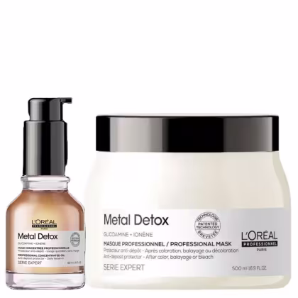 Imagem do produto Duo L'Oréal Professionnel Metal Detox Treatment Salon (2 Produtos)