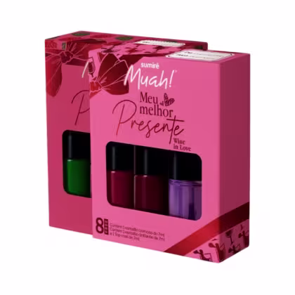 Imagem do produto Kit Muah! Sweet Beery + Muah! wine in love