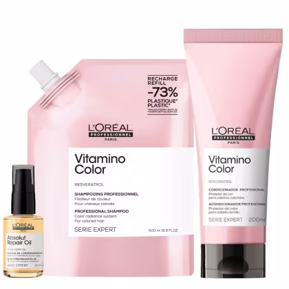 Imagem do produto Trio L'Oréal Professionnel Vitamino Color Resveratrol (3 Produtos)