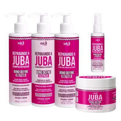 Imagem do produto Kit Widi Care Juba Bond Repair Linha Completa