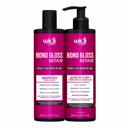 Imagem do produto Kit Widi Care Bond Gloss Repair Shampoo, Leave-In