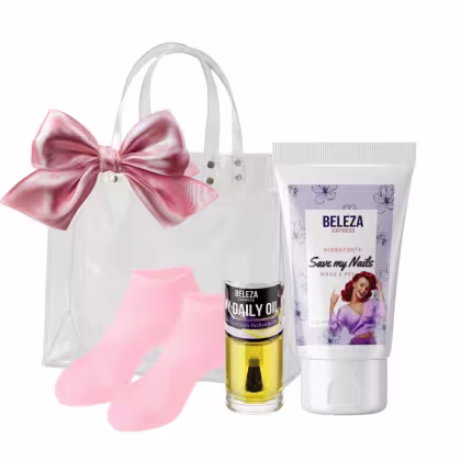 Imagem do produto Kit hidratante para pés macios Save My Nails Beleza Express