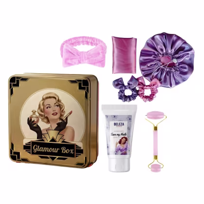 Imagem do produto Kit Presente Glamour Box Noite Bela & Cetim Beleza Express