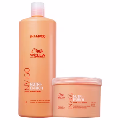 Imagem do produto Kit Wella Professionals Invigo Nutri-Enrich Super Salon (2 Produtos)