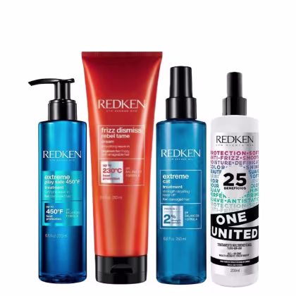 Imagem do produto Quarteto Redken de Finalizadores Essenciais para Salão (4 produtos)