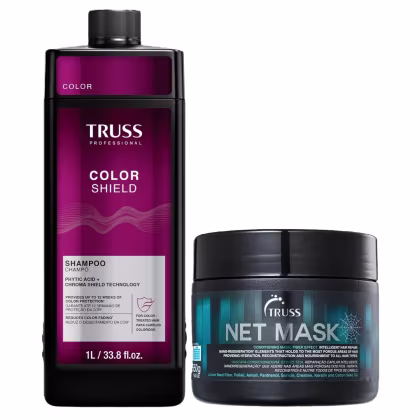 Imagem do produto Kit Truss Color Shield - Shampoo 1L + Net Mask 550ml