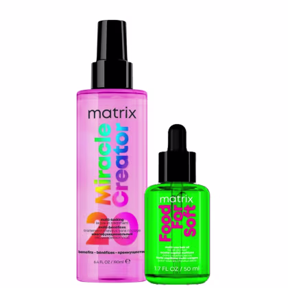 Imagem do produto Duo Matrix Food For Soft Finalização Brilho e Hidratação (2 Produtos)