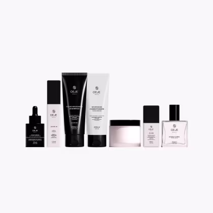 Imagem do produto Oeje Brazil Kit Experiência - Shampoo + Condicionador + Máscara + Leave-in + Elixir + Perfume + Scalp