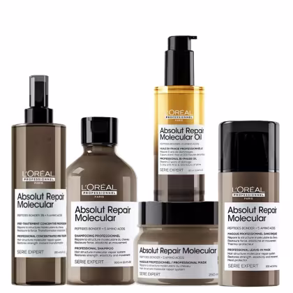 Imagem do produto Kit L'Oréal Professionnel Absolut Repair Molecular Oil for Home (5 produtos)