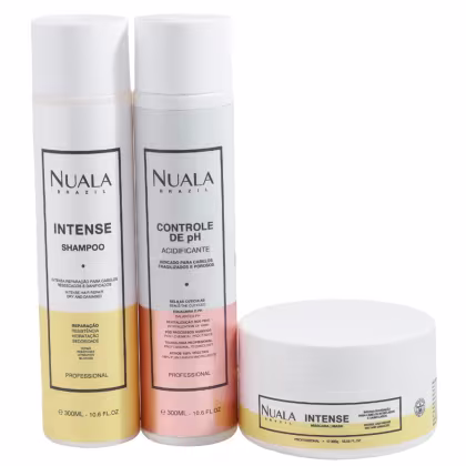 Imagem do produto Kit Nuala Reconstrução Intense Shampoo + Máscara + Acidificante (3 Produtos)