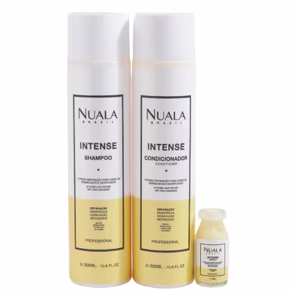 Imagem do produto Kit Nuala Reconstrução Intense Shampoo + Condicionador + Ampola (3 Produtos)