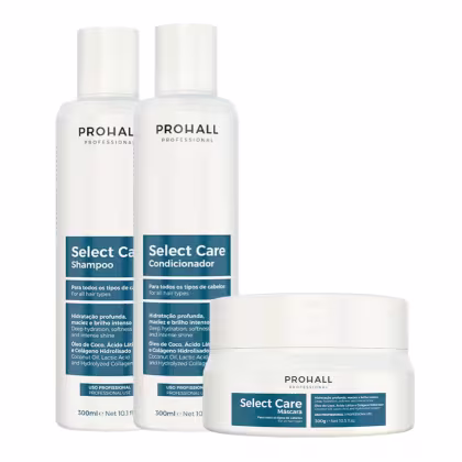 Imagem do produto Kit Prohall Select Care Home Care 3 Produtos