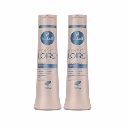 Imagem do produto Kit Haskell Bendito Loiro 500ml SH/COND