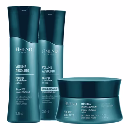 Imagem do produto Kit Amend Volume Absoluto Volume Shampoo Cond Máscara