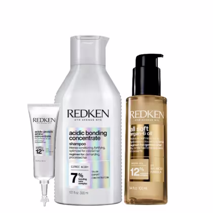 Imagem do produto Trio Redken Acidic Bonding Concentrate Argan Protein (3 Produtos)