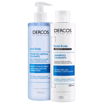 Imagem do produto Kit Vichy Dercos Sensi-Scalp Probiotic Calmante (2 Produtos) - Anvisa