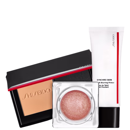 Imagem do produto Kit Shiseido Skin Correcting Finish 160 Shell (3 Produtos)
