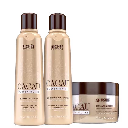 Imagem do produto Kit Richée Professional Cacau Power Nutri Trio (3 Produtos)