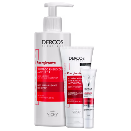Imagem do produto Kit Vichy Dercos Energizante Trio Super (3 Produtos)