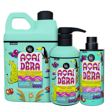 Imagem do produto Kit Lola Cosmetics Açaídêra Trio (3 Produtos)