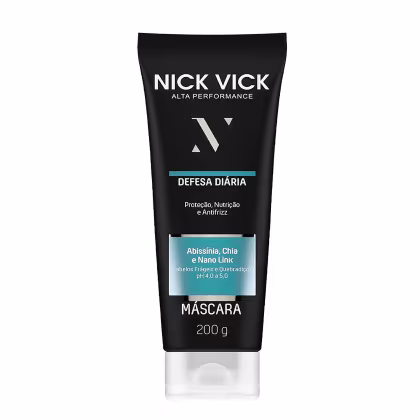 Máscara Capilar Nick & Vick Alta Performance Defesa Diária, 200g.