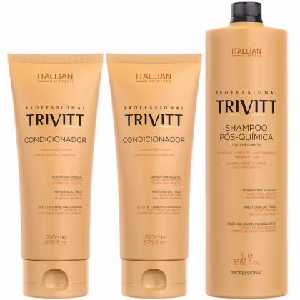 Imagem do produto Kit Itallian Hairtech Professional Trivitt Tratamento Diário (3 Produtos)