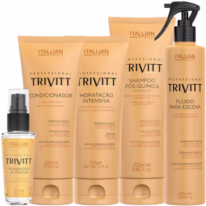 Imagem do produto Kit Trivitt Hidratação Home Care com Fluido e Reparador