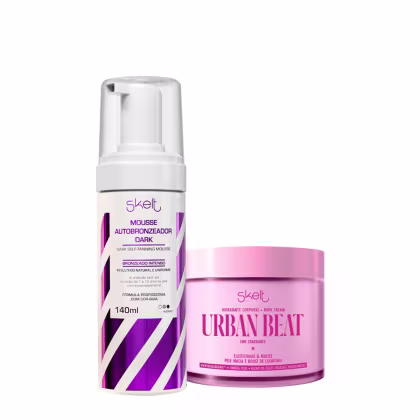 Imagem do produto Kit Skelt Red Carpet Glow Hidratante Corporal Urban Mousse (2 produtos)