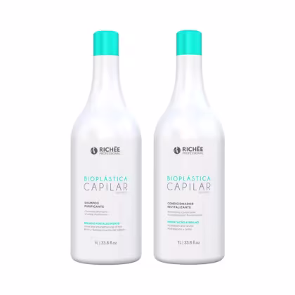 Kit Richée Professional Bioplástica Shampoo + Condicionador (2x1000ml)