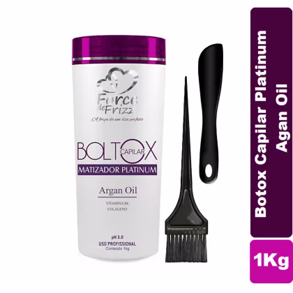 Imagem do produto Máscara Matizadora Platinum Boltox Capilar 1Kg - Alinhamento Matização e Brilho