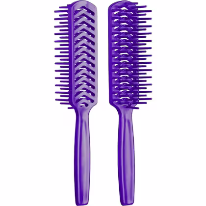 Imagem do produto Santa Clara - Escova Plástica Jacaré Simples para Cabelo Roxa