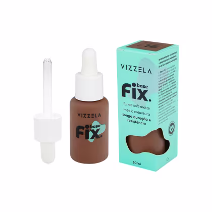 Imagem do produto Vizzela Cosméticos Fix Cor 16 - Base Líquida 30ml