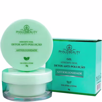 Imagem do produto Phállebeauty Detox Antipoluição - Gel Hidratante Facial Antioleosidade 35g
