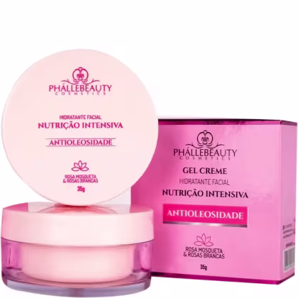 Imagem do produto Phállebeauty Nutrição Intensiva - Gel Creme Hidratante Facial Antioleosidade 35g