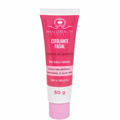 Imagem do produto Phállebeauty - Esfoliante Facial Cristais de Quartzo com Ácido Hialurônico 50g