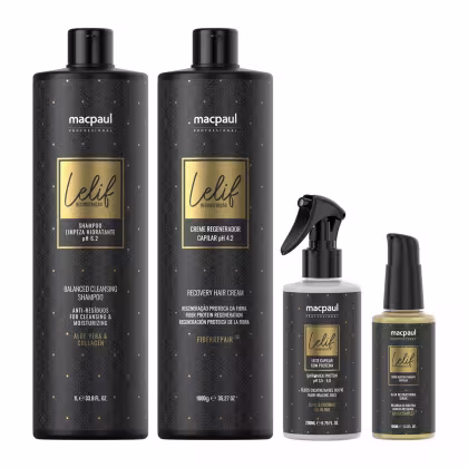 Imagem do produto Kit Profissional Completo Lelif Regeneração