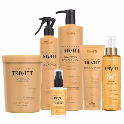 Imagem do produto Kit Trivitt Profissional Hidratação Capilar Pós-Química (6 Itens)