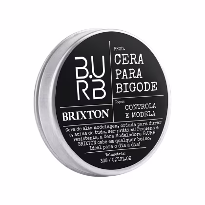 Imagem do produto Cera Para Bigode Brixton Barba Urbana - B.URB - 30gr