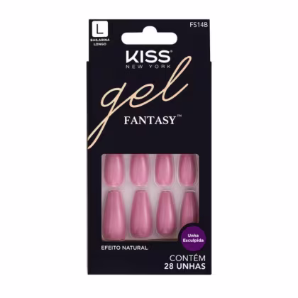 Imagem do produto Unha Postiça Kiss Ny Gel Fantasy Countless Time