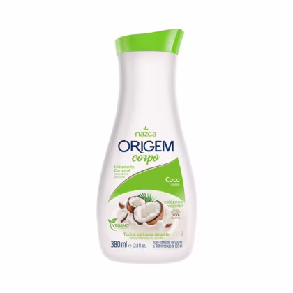 Imagem do produto Loção Hidratante Corporal Nazca Origem Coco 380ml