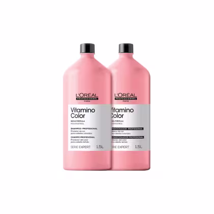 Kit L'Oréal Professionnel Serie Expert Vitamino Color Salon Care, 2 produtos.