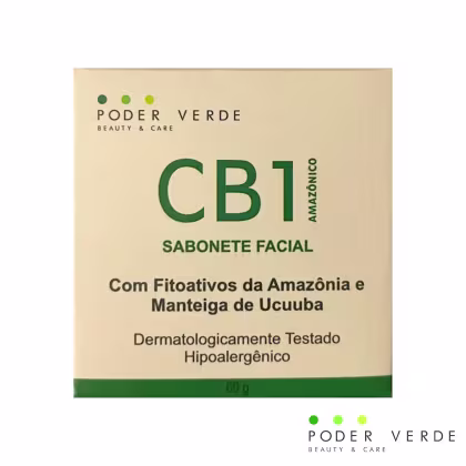Imagem do produto Poder Verde CB1 Amazônico - Sabonete Facial 60g