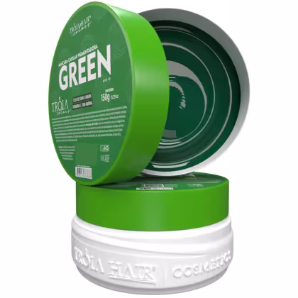 Imagem do produto Tróia Hair Cosmetics Colors Green - Máscara Capilar Pigmentadora 150g