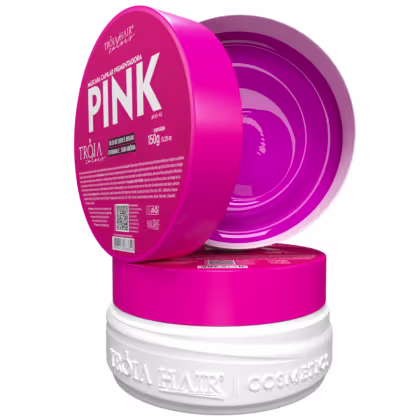 Imagem do produto Tróia Hair Cosmetics Colors Pink - Máscara Capilar Pigmentadora 150g