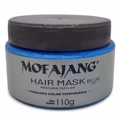 Imagem do produto Tróia Hair Cosmetics Mofajang Temporária Blue - Máscara Tonalizante 110g
