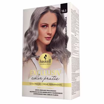 Imagem do produto Excllusiv Color Pratic - Kit Coloração 12.1 Superclareador Cinza